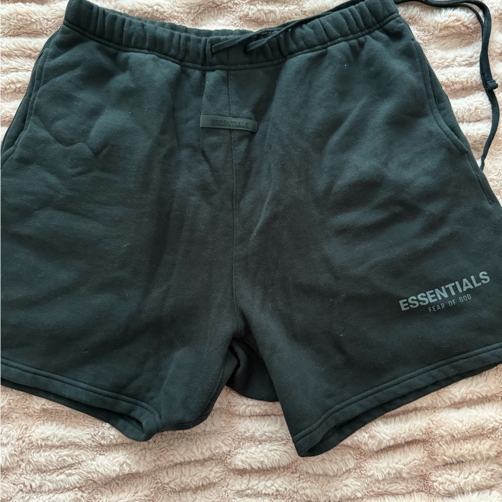 Fear of God Black Athletic Shorts